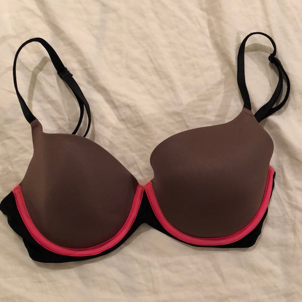 Pink bra